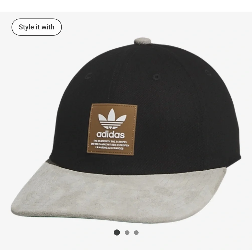 NWOT Adidas Originals Terrace Strapback Hat Baseball Cap One Size
